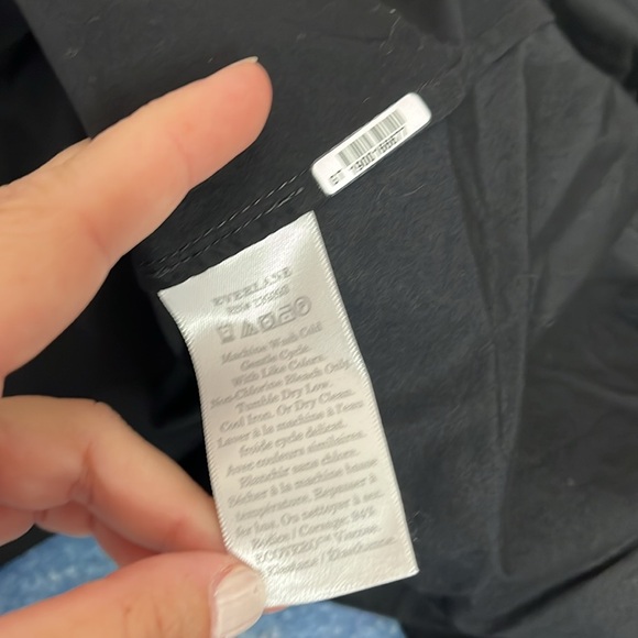 Everlane THE FORM RIVIERA DRESS Black XL - Picture 10 of 12